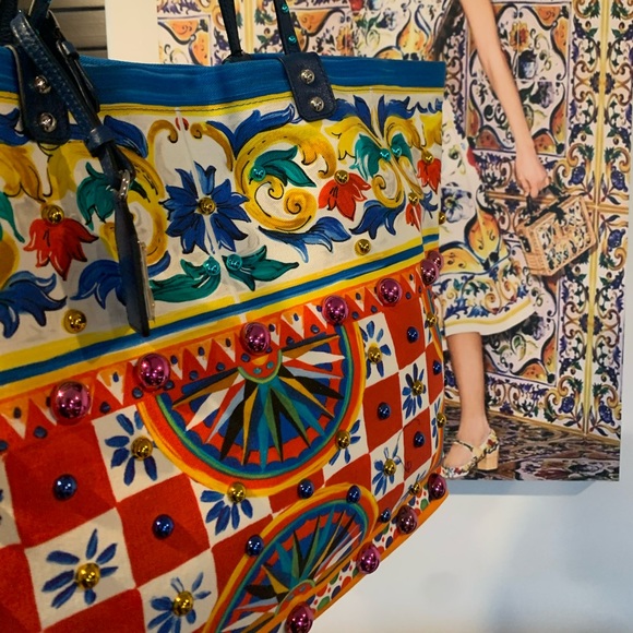 Dolce & Gabbana BEATRICE MAJOLICA bag & WALLET. - Picture 7 of 16